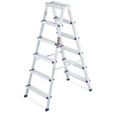 Huishoudtrap - 2x 6 treden - inklapbaar - 3,34 m werkhoogte