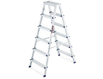 HIGHER Dubbele Huishoudtrap 2x6 Treden - Max 125kg