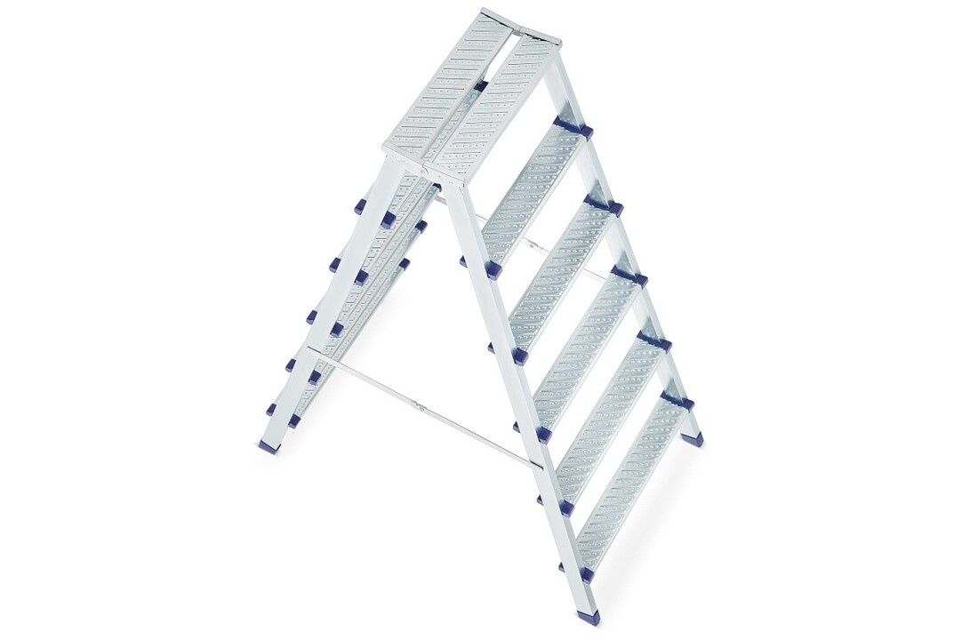 HIGHER Dubbele Huishoudtrap 2x6 Treden - Max 125kg