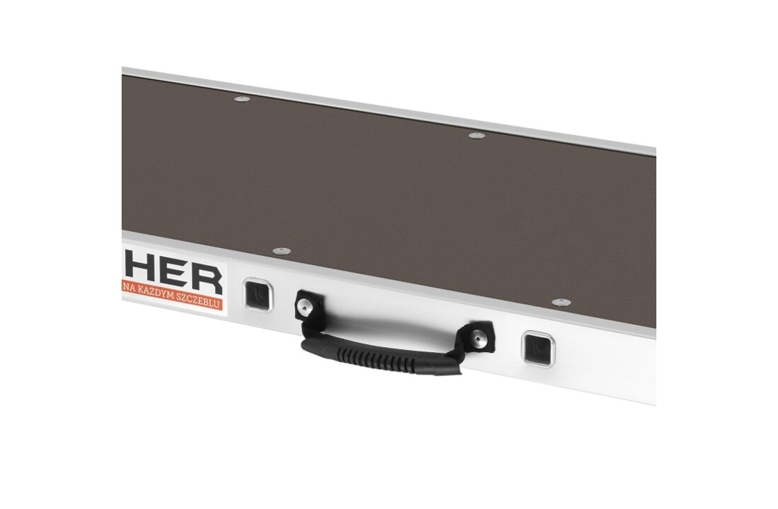 Werkplatform - inklapbaar - 2,6 m werkhoogte - aluminium