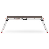 Werkplatform - aluminium - inklapbaar - 2,6 m werkhoogte