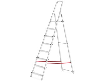 HIGHER Aluminium Huishoudladder 8 Treden - 3,60 m