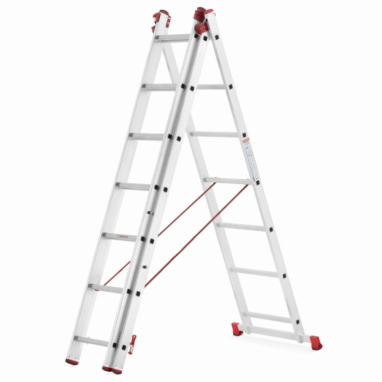 HIGHER Professional Aluminium Ladder 3x7 5.30m