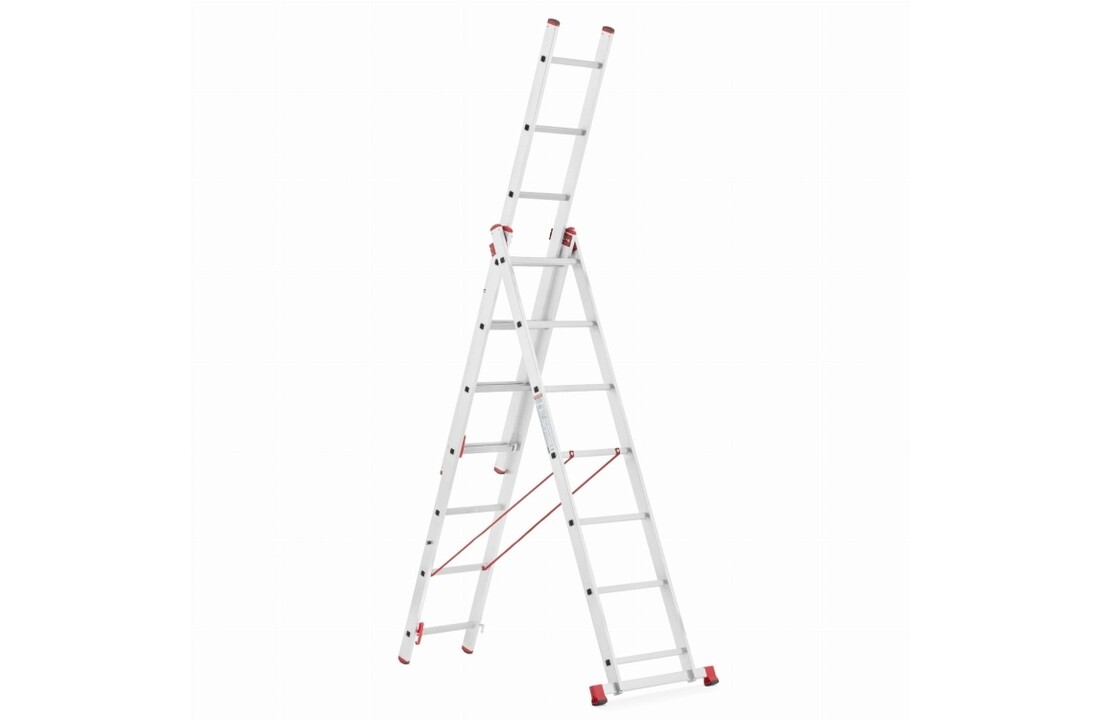 HIGHER Professional Aluminium Ladder 3x7 5.30m