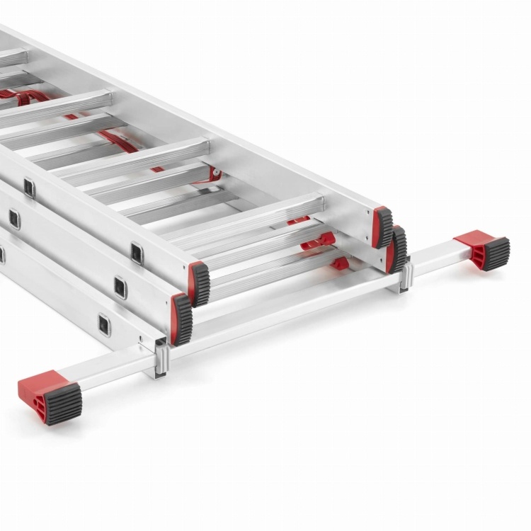 Vouwladder - reformladder - 3x7 treden - werkhoogte 4,49m