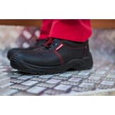 Bordestrap - 4 treden - 2,78 m werkhoogte - met wielen