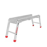 Werkplatform - 2 treden - aluminium -2,50 m werkhoogte