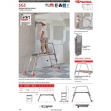 Faraone SGS Opvouwbaar Werkplatform - 2 Treden