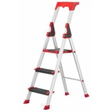 HIGHER ALU 3 Professionele Montage Ladder - 3 treden