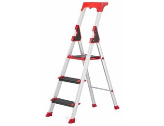 HIGHER ALU 3 Professionele Montage Ladder - 3 treden