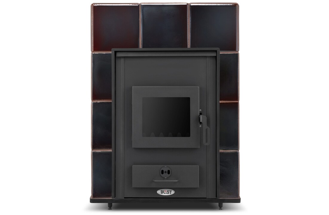 Tegelkachel - houtkachel - 14 kW - MARSYLIA  - watermantel