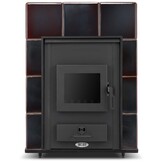 Kachel MARSYLIA met watermantel 14 kW, keramiek