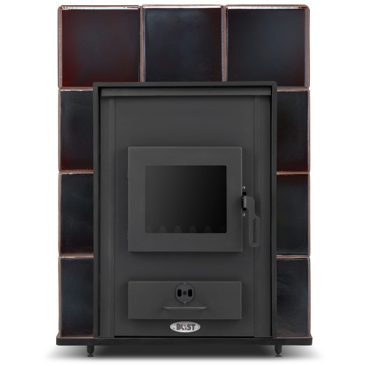 Kachel MARSYLIA met watermantel 14 kW, keramiek