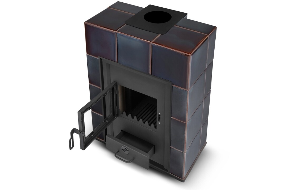 Kachel MARSYLIA met watermantel 14 kW, keramiek