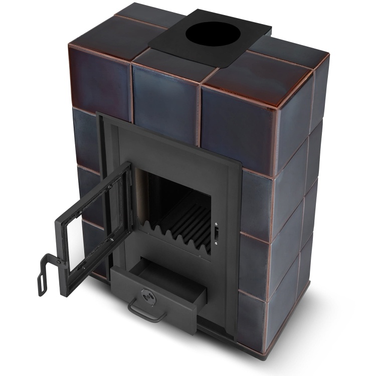 Kachel MARSYLIA met watermantel 14 kW, keramiek