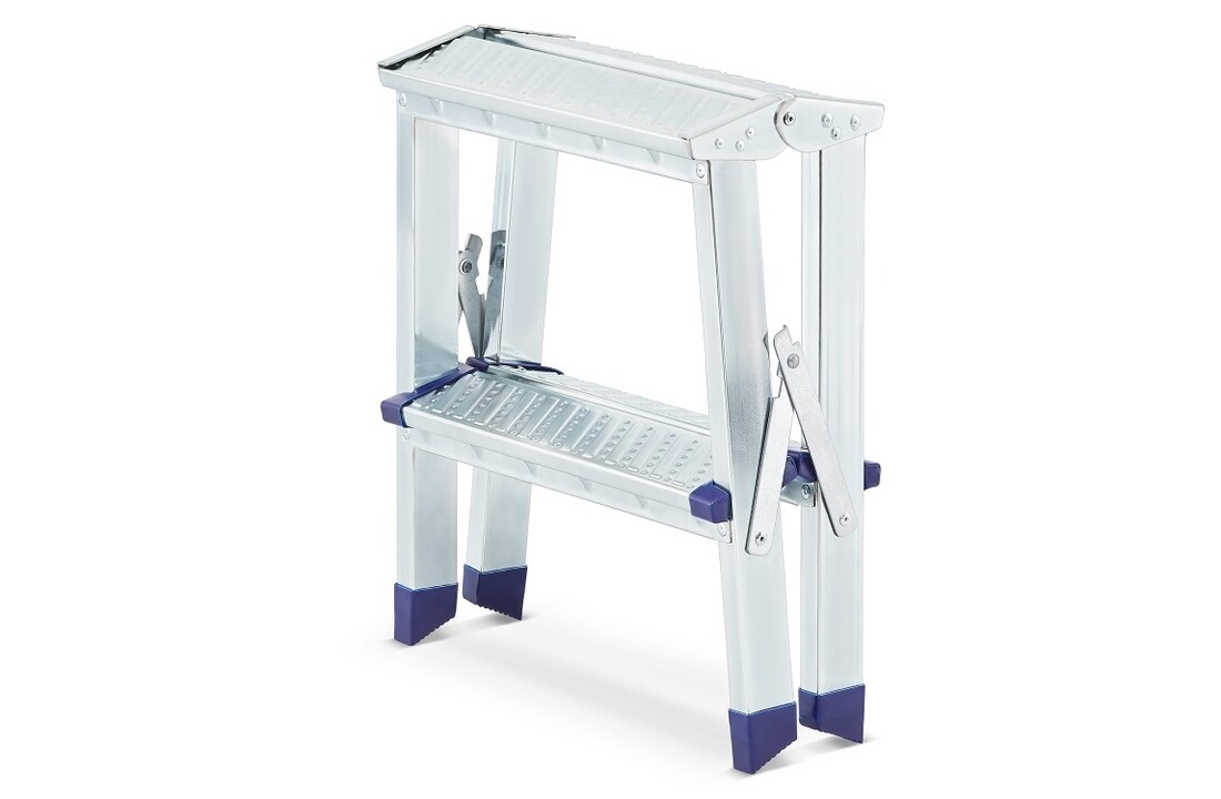 HIGHER huishoudladder tweezijdig 2x2 - Max 125 kg