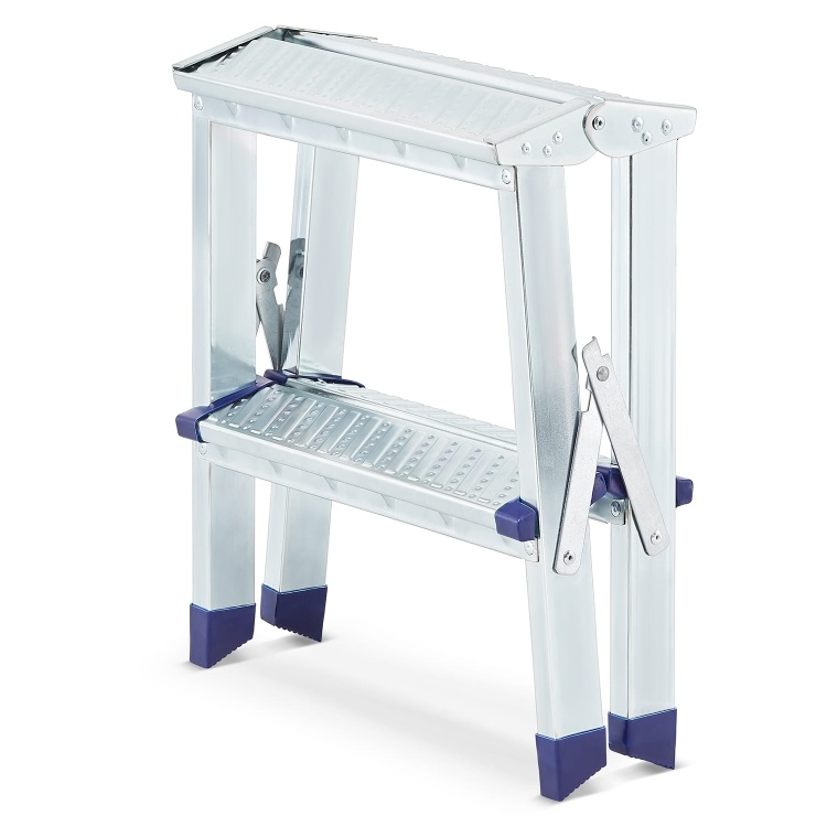 Huishoudtrap - 2x 2 treden - 2,42 m werkhoogte - tot 125 kg