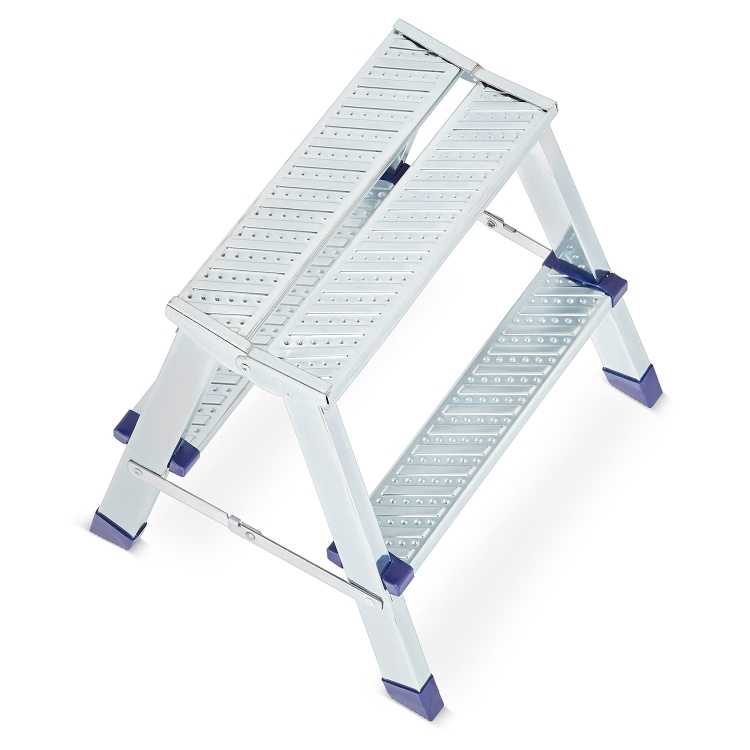 HIGHER huishoudladder tweezijdig 2x2 - Max 125 kg