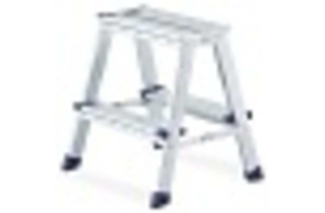 Huishoudtrap - 2x 2 treden - 2,42 m werkhoogte - tot 125 kg