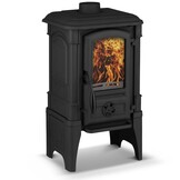 Houtkachel - gietijzer - 8,4 kW - FERGUSS ZEUS - zwart