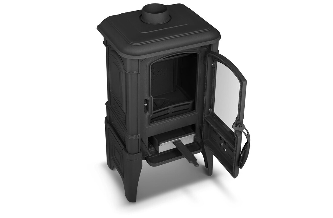 Houtkachel Ferguss A / Zeus 8,4 kW - Zwart Gietijzer