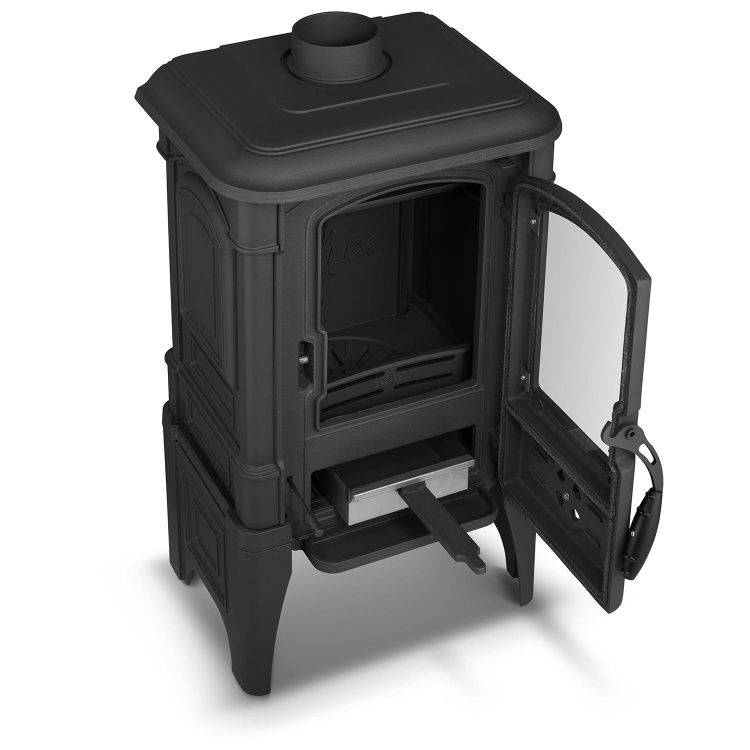 Houtkachel Ferguss A / Zeus 8,4 kW - Zwart Gietijzer