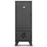 Rookoven 2-in-1  & grill staal - zwart - HIGHER