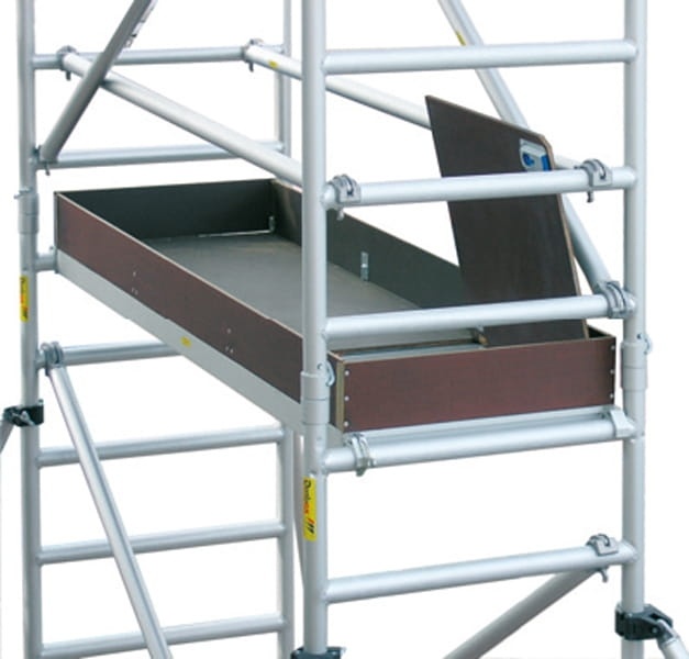 Rolsteiger - 11,99 m werkhoogte - aluminium - platform om 2 m