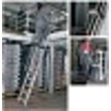 Faraone SAS 450 aluminium trap met leuningen - 4,5 m