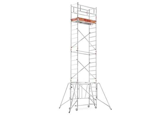 Rolsteiger - 7,6 m werkhoogte - aluminium - opvouwbaar
