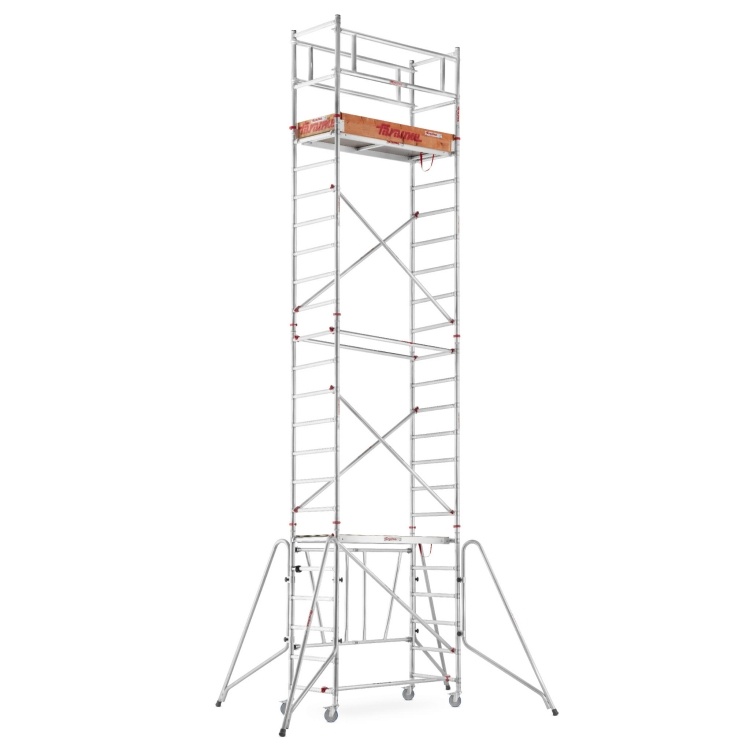 Rolsteiger - 7,6 m werkhoogte - aluminium - opvouwbaar