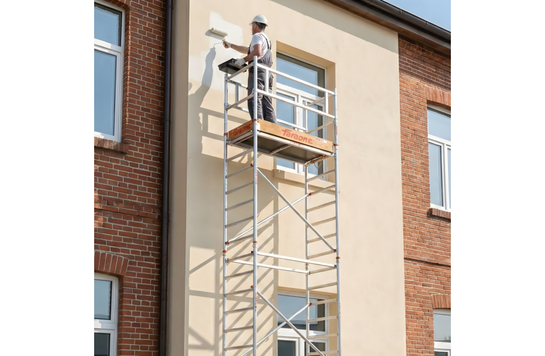 Faraone Compact XS Aluminium Rolsteiger - 7,60m Werkhoogte