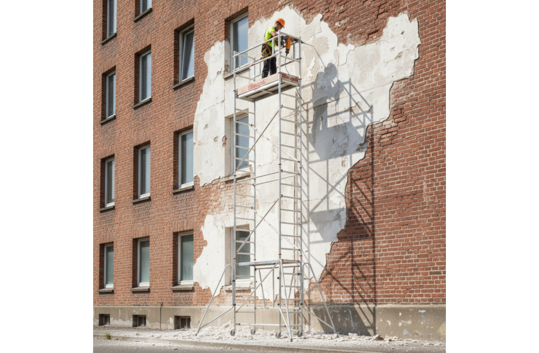 Faraone Compact XS Aluminium Rolsteiger - 7,60m Werkhoogte