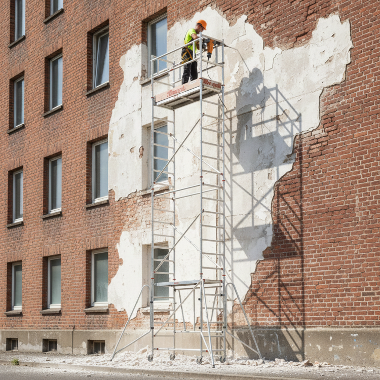 Faraone Compact XS Aluminium Rolsteiger - 7,60m Werkhoogte