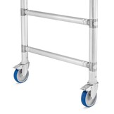Rolsteiger - 7,6 m werkhoogte - aluminium - opvouwbaar