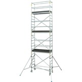 Rolsteiger - 11,99 m werkhoogte - aluminium - platform om 4 m
