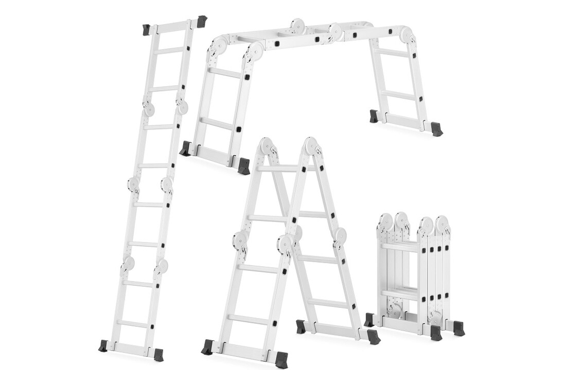 HIGHER 4x2 Aluminium Vouwladder | Multifunctioneel