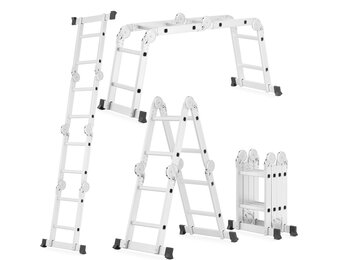HIGHER 4x2 Aluminium Vouwladder | Multifunctioneel