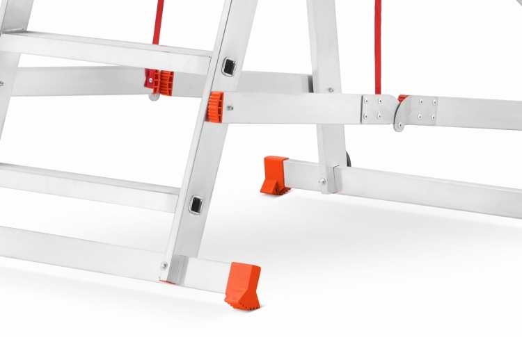 Magazijn bordestrap - 4,07 m werkhoogte - aluminium - HIGHER