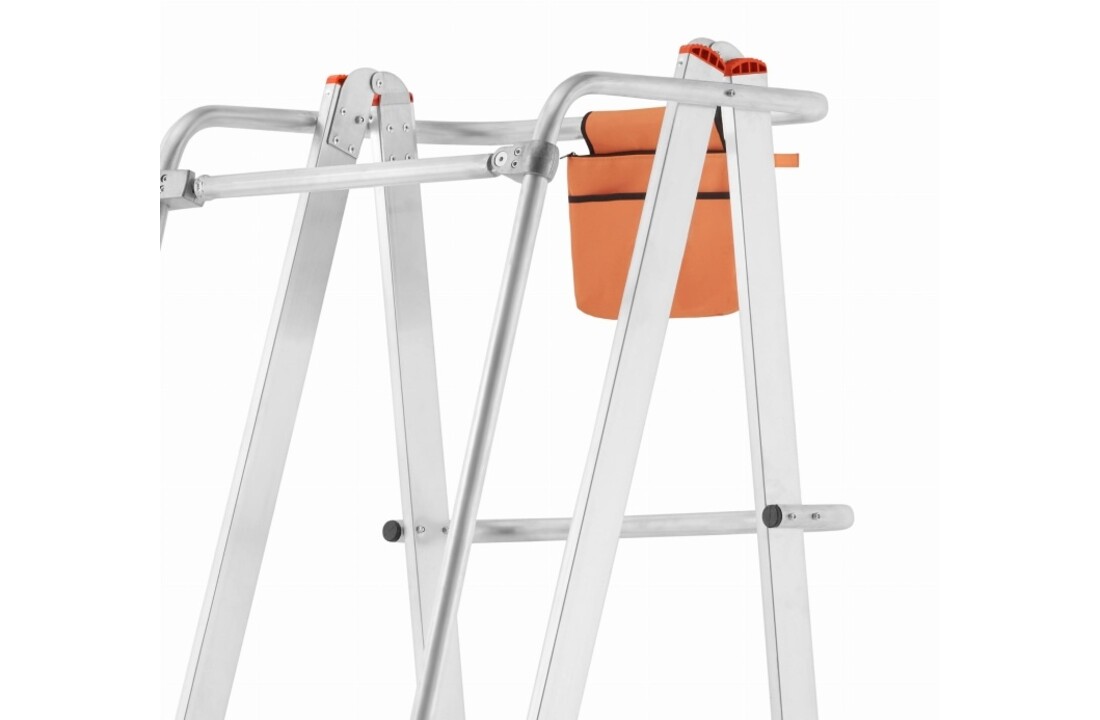 gazijn bordestrap - 4,07 m werkhoogte - aluminium - HIGHER