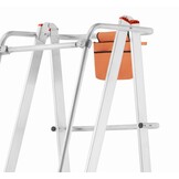 Magazijn bordestrap - 4,07 m werkhoogte - aluminium - HIGHER