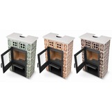 Tegelkachel - houtkachel - 10 kW - JASMIN GRANDE - honing