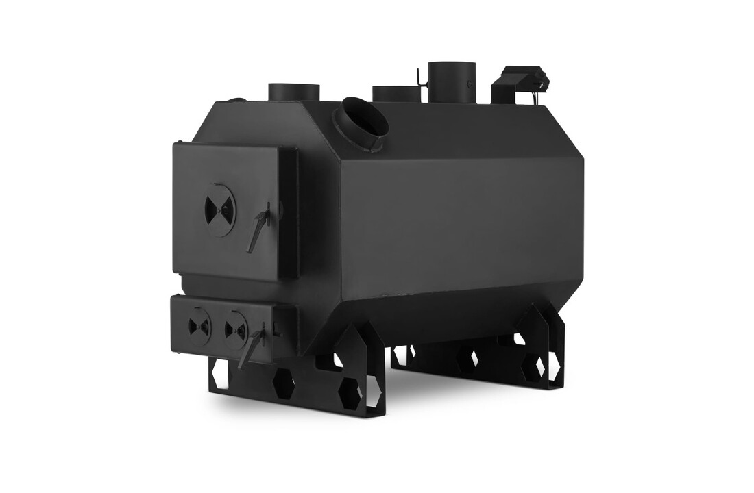 Werkplaatskachel op hout - 35 kW - met ventilator - OKTAGON PN2