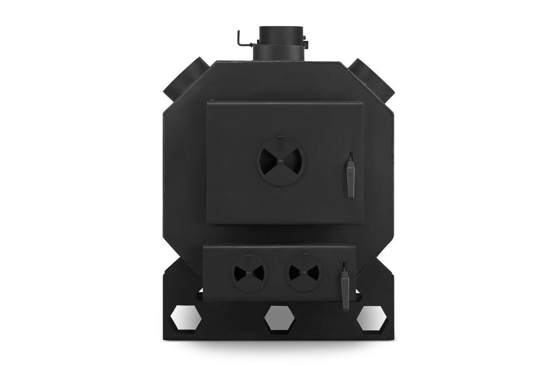 Werkplaatskachel op hout - 35 kW - met ventilator - OKTAGON PN2