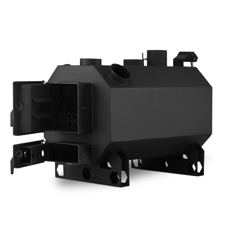 Werkplaatskachel op hout - 35 kW - met ventilator - OKTAGON PN2