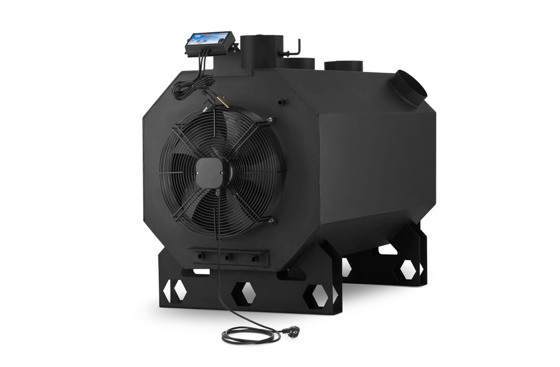 Werkplaatskachel op hout - 35 kW - met ventilator - OKTAGON PN2