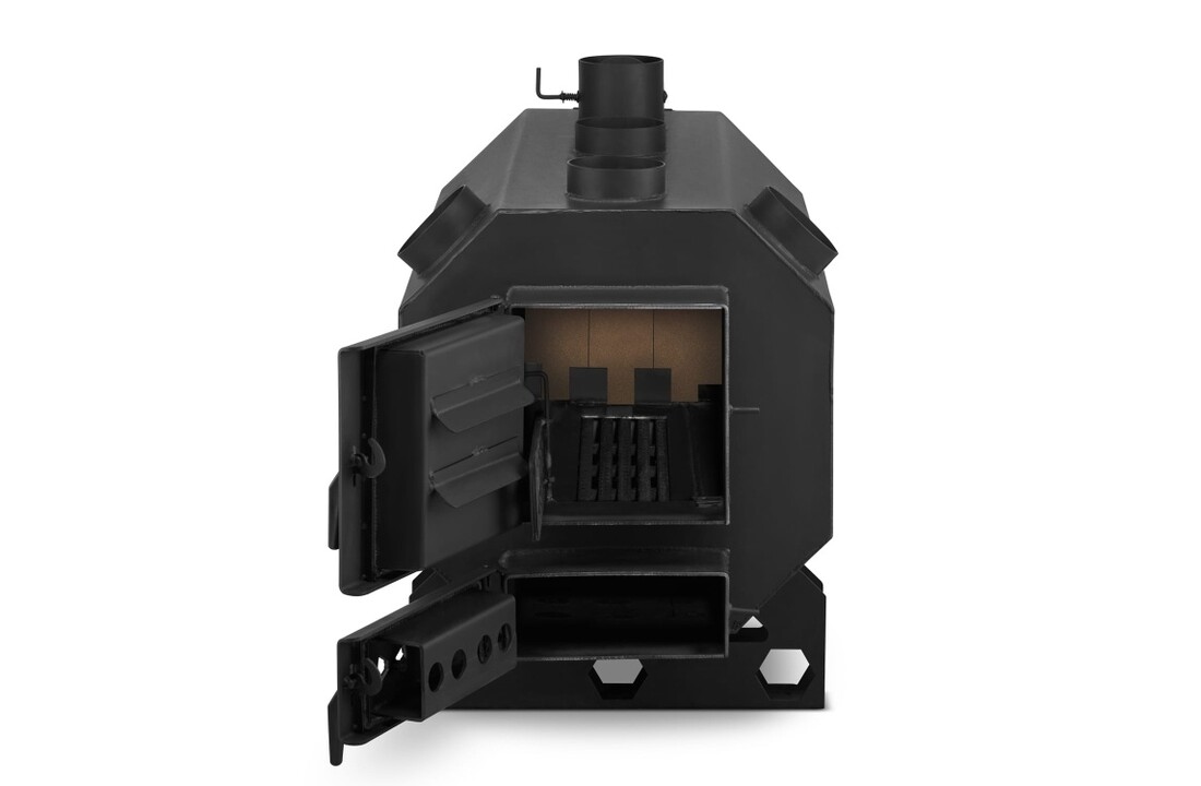 Werkplaatskachel op hout - 35 kW - met ventilator - OKTAGON PN2