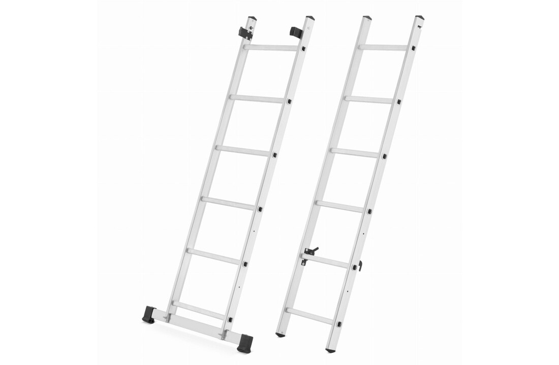 HIGHER Aluminium Steiger 2x6 - Werkplatform 3-in-1