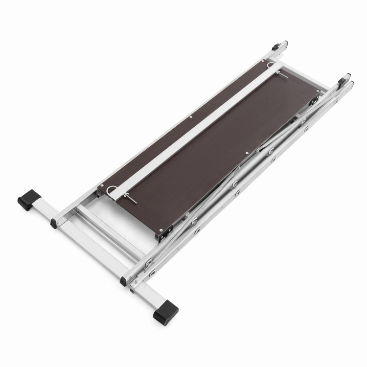 Kamersteiger en ladder in 1 - 300 cm werkhoogte - aluminium