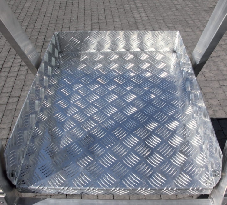 Faraone SM 150 Mobiele Magazijnladder - 3,38 m Werkhoogte